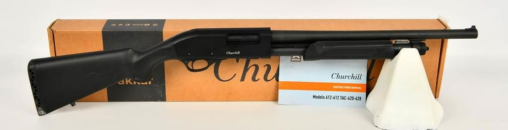 Lot 1178: New EAA Akkar Churchill 612 Shotgun 12 Ga Pump
