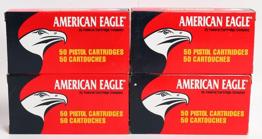 Lot 1183: 200 Rounds of American Eagle .45 ACP Ammunition