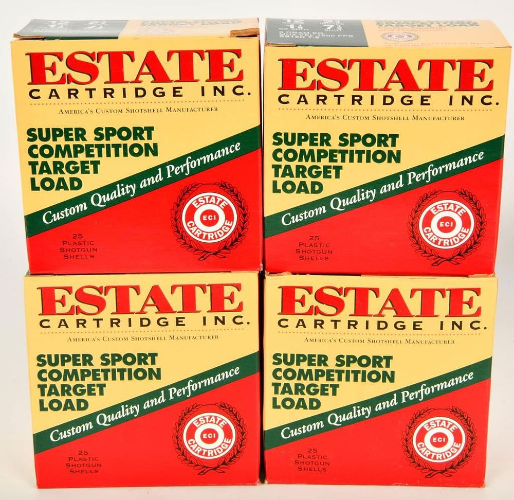 Lot 1189: 100 Count Estate Super Sport Competition 12 Gauge