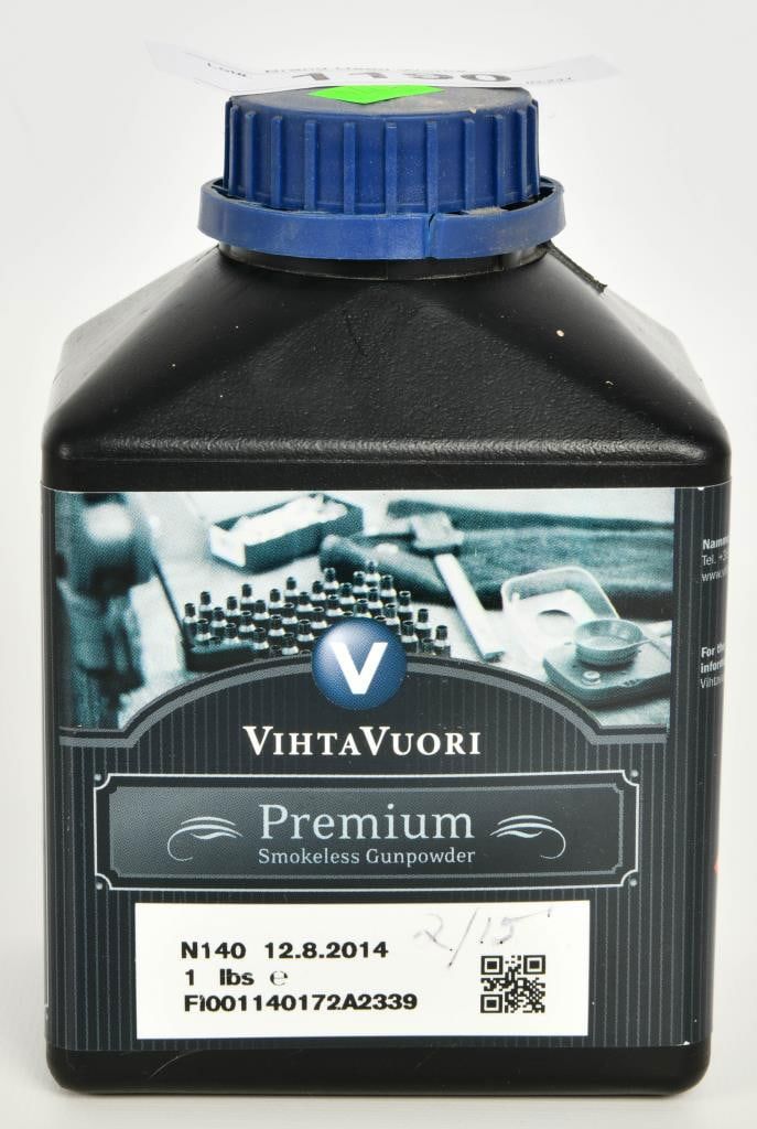 Lot 1190: Vihtavouri N140 Smokeless Rifle Powder
