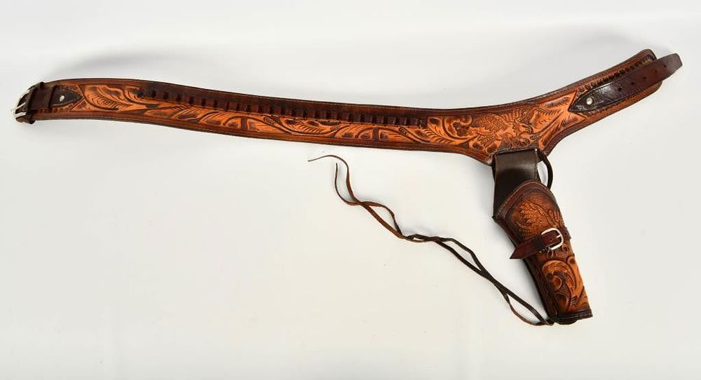 Lot 1199: Hadcrafted Buscadero Single Gun Rig