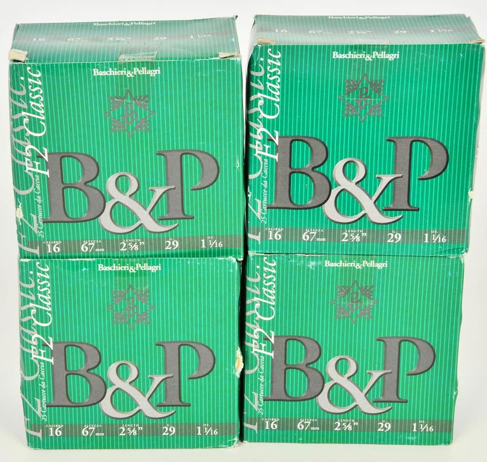 Lot 1219: 100 rds B&P F2 Classic 16 Ga Ammunition