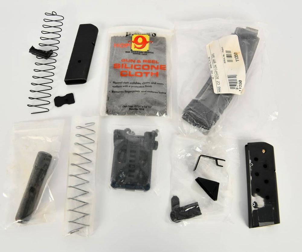 Lot 1289: Gunsmithing Lot with mags,springs, floor plates &