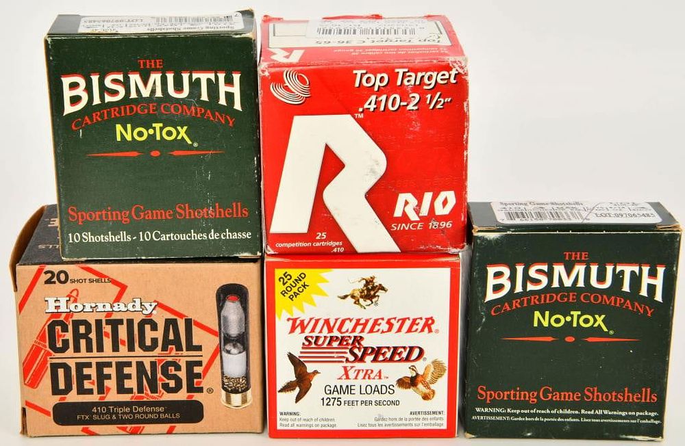 Lot 1291: 86 Count of .410 Gauge Variety Shotshells