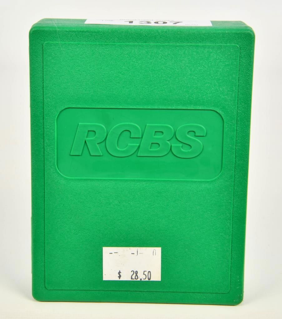 Lot 1307: RCBS Full Length Reloading Dies For 8x57 Mauser
