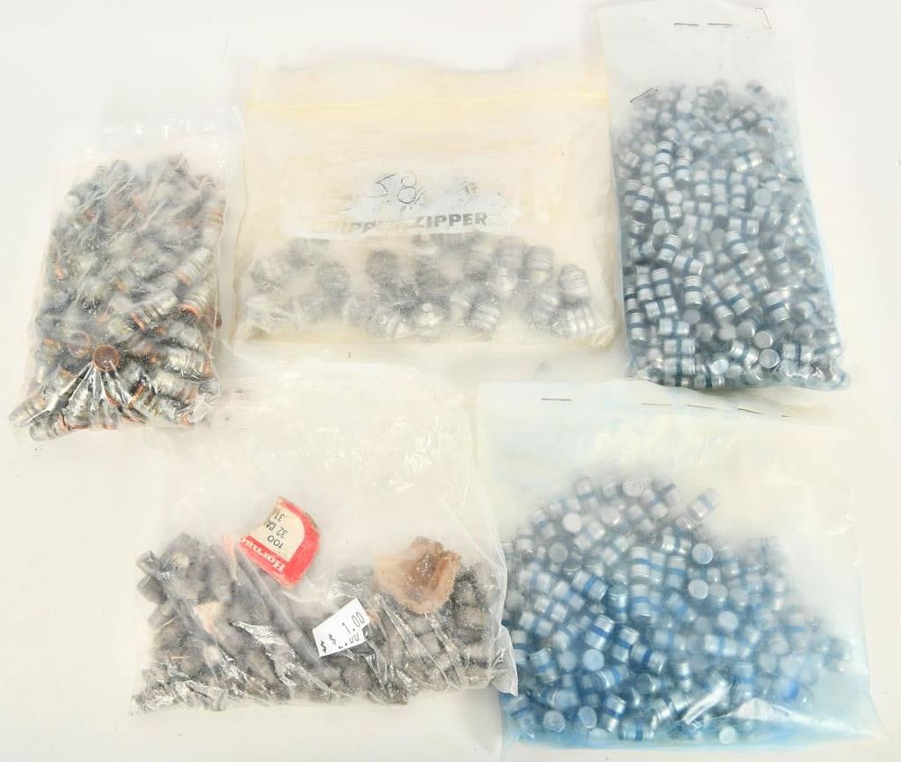 Lot 1373: Large Lot of .32 Cal & 44 Cal Reloading Bullet