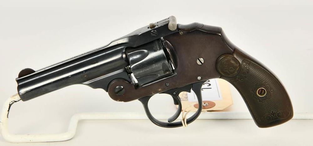 Lot 1380: Iver Johnson Hammerless Top Break Revolver .32