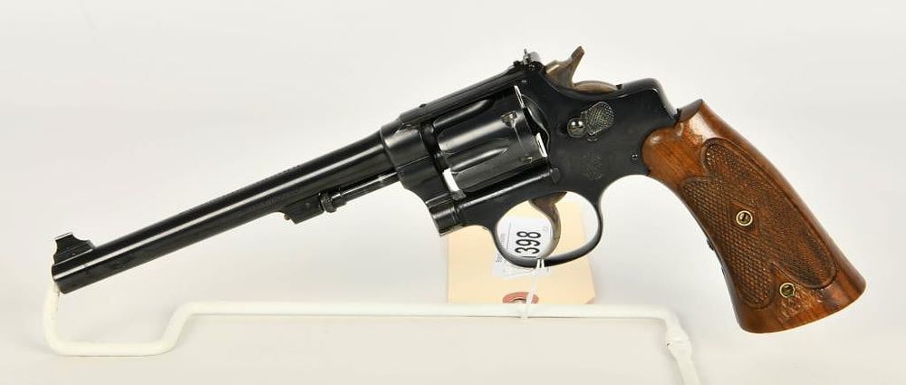 Lot 1398: Smith & Wesson 22/32 Heavy Frame Target Revolver
