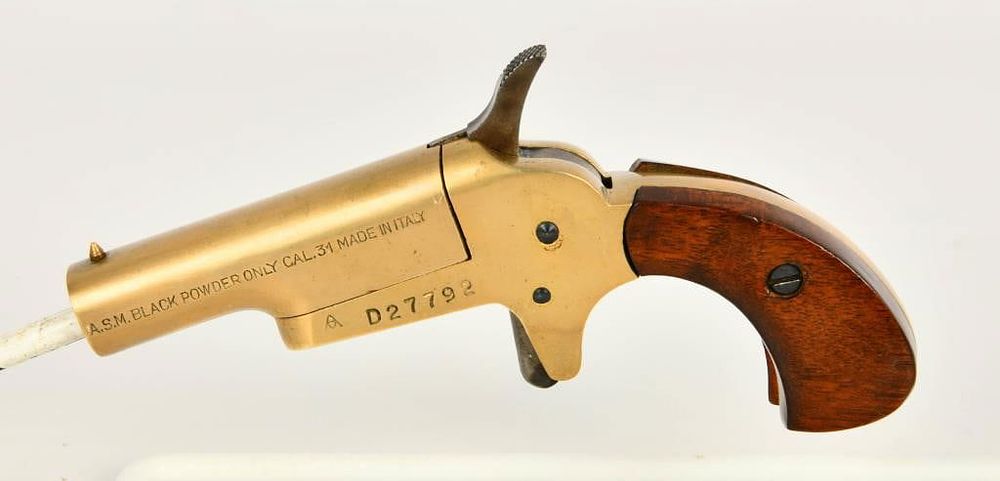 Lot 1416: Connecticut Valley Arms ASM Derringer .31 BP