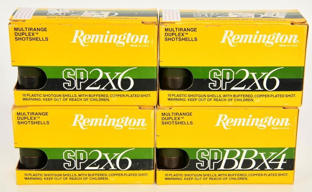 Lot 1429: 40 rds Remington 12 Ga Multi Range Duplex ammo