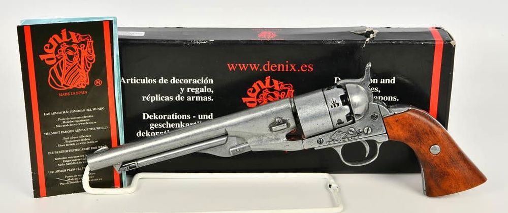 Lot 1434: Denix M1860 Army Issue Revolver Replica