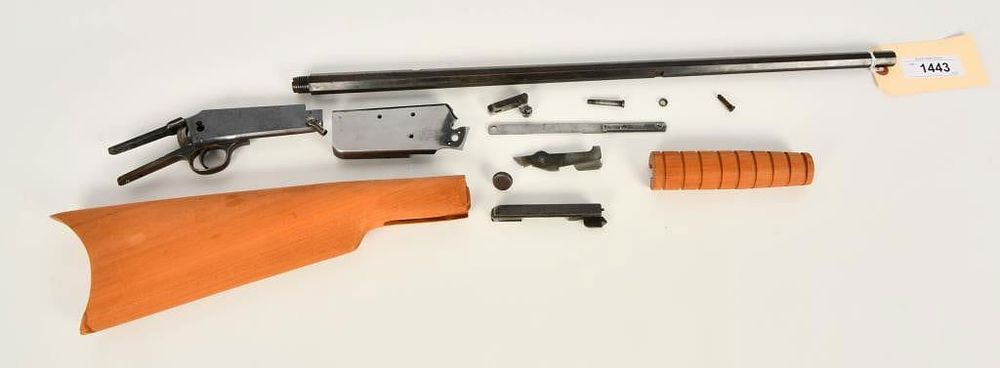 Lot 1443: Marlin Model 27 Slide Action Parts Gun .25-20