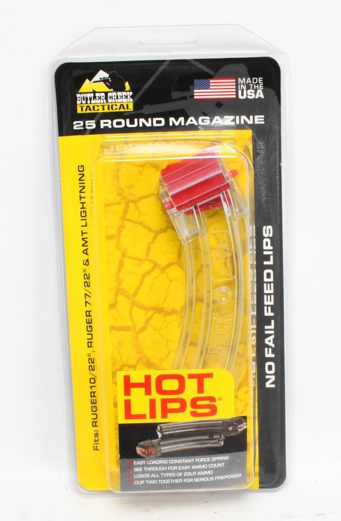 Lot 1454: Butler Creek Hot Lips .22LR 10/22 25-Round Mag