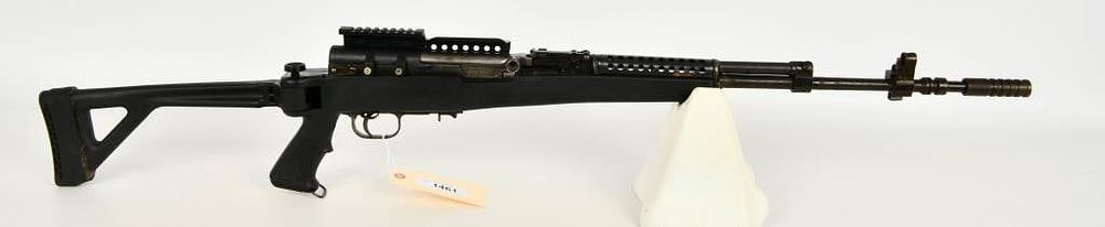 Lot 1461: SKS Semi Auto Rifle With Folding Stock Kit
