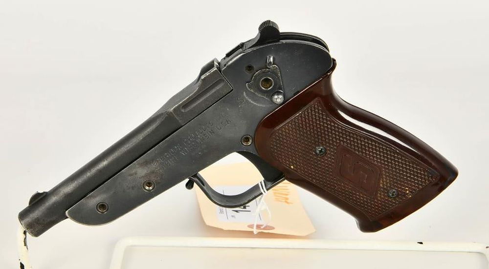 Lot 1488: Sheridan Knocabout Tip-Up Single Shot Pistol
