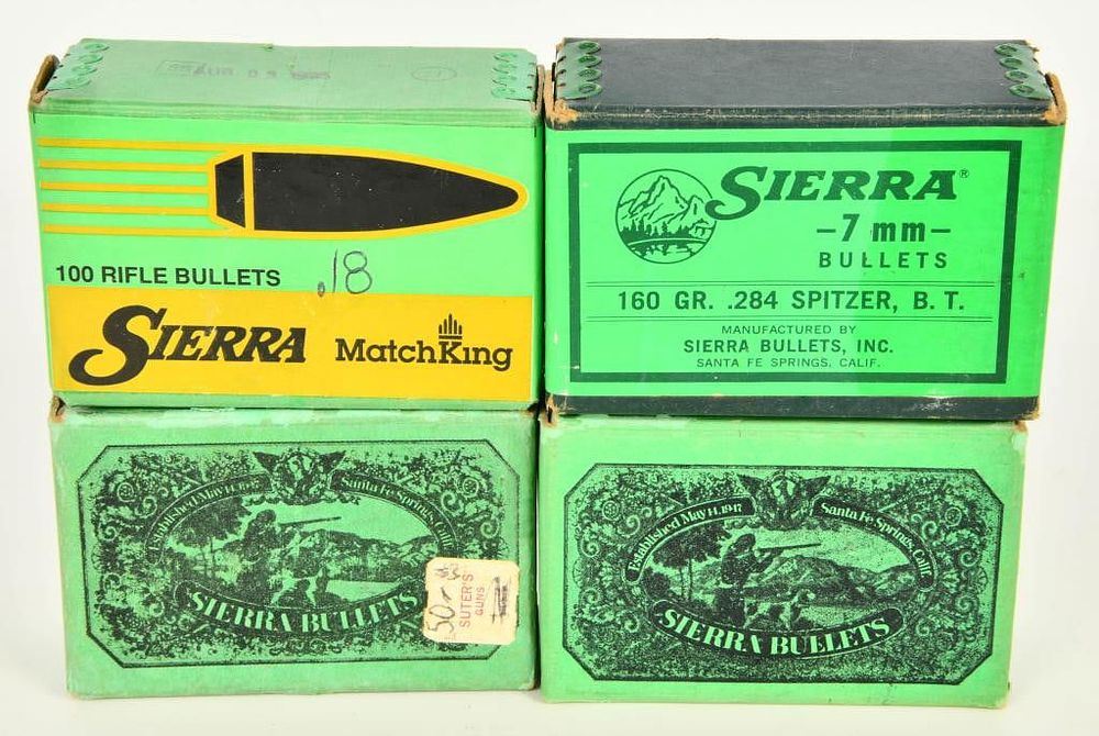 Lot 1493: Approx 200 Count Of Sierra 7mm Reloading Bullet