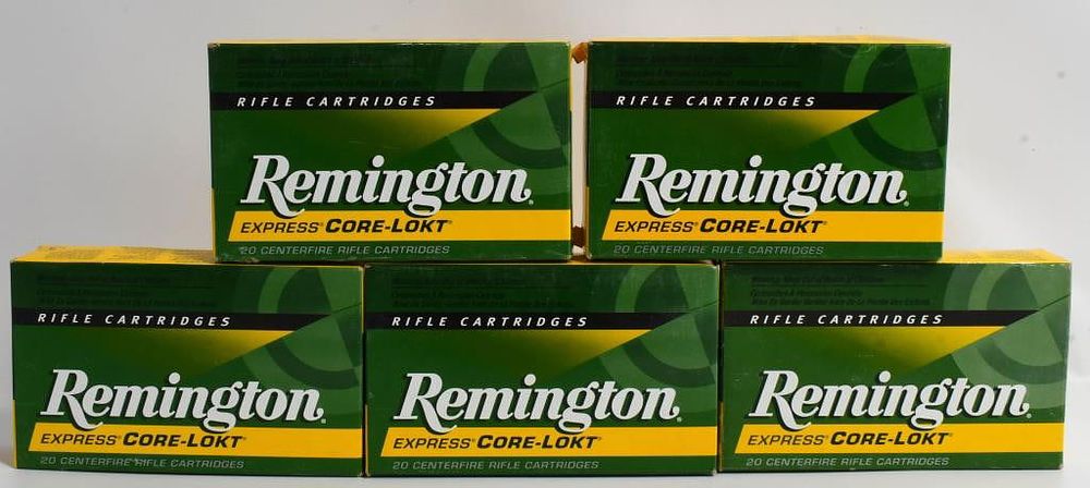 Lot 1619: 100 Rounds Of Remington .30-06 SPRG Ammunition