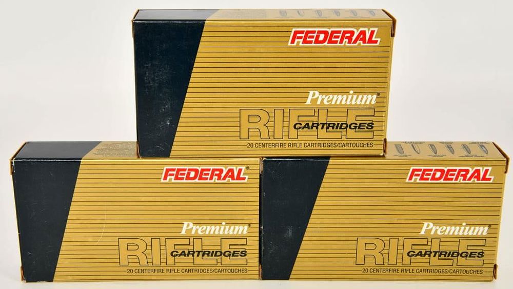 Lot 1637: 60 Rounds of Federal Premium .280 Rem Ammunition