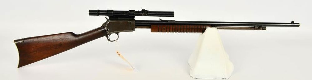 Lot 1681: Winchester 1906/62A Slide Action Rifle .22 LR