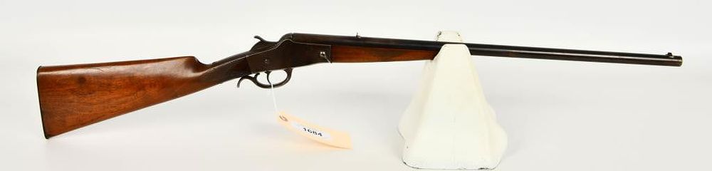 Lot 1684: W.H. Davenport Falling Block .22 RF Youth Rifle