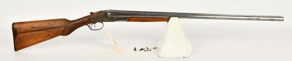 Lot 1687: L.C. Smith Side by Side Shotgun 12 Gauge