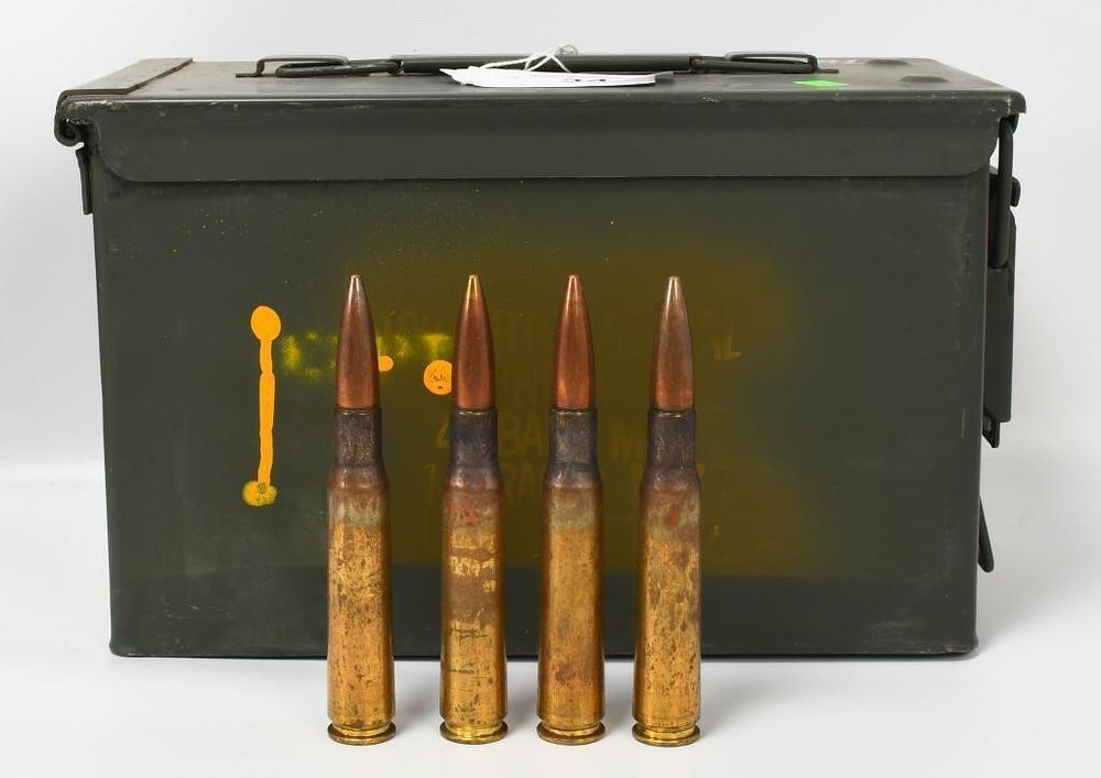 Lot 34: 150 Rounds of .50 BMG Lake City Ball Ammo