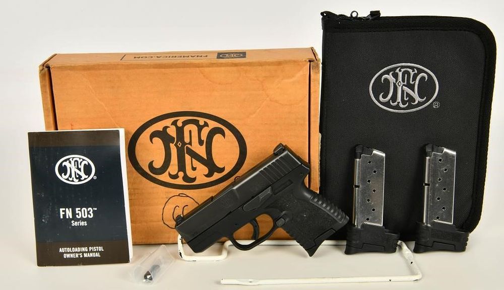 Lot 81: FN FNH 503 9mm Semi Auto Pistol