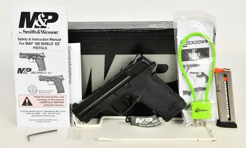 Lot 87: NEW Smith & Wesson M&P 380 Shield Ez Pistol