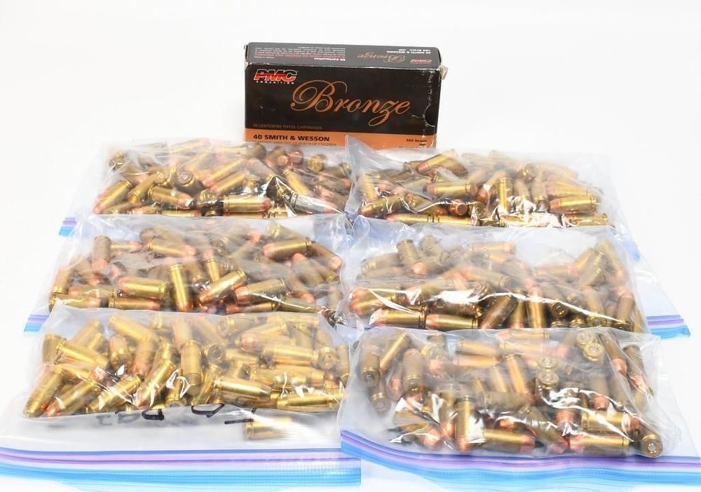 Lot 91: 350 Rounds Of .40 S&W Ammunition