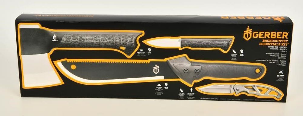 Lot 92: Gerber 1203 Backcountry Essentials Blade Knife Kit