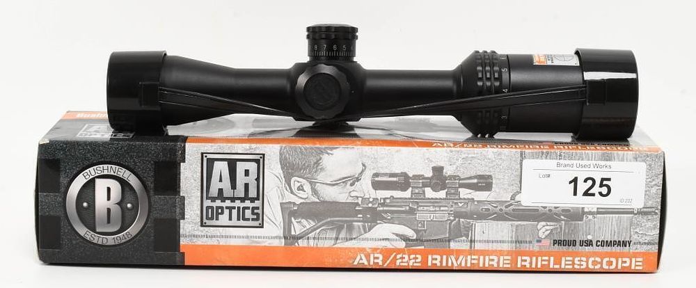 Lot 125: Bushnell AR Optics 2-7x32 Rimfire Rifle Scope