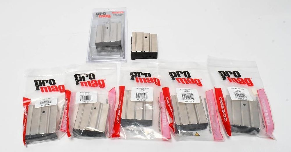 Lot 128: 7 New Mini-14 .223 Caliber Magazines