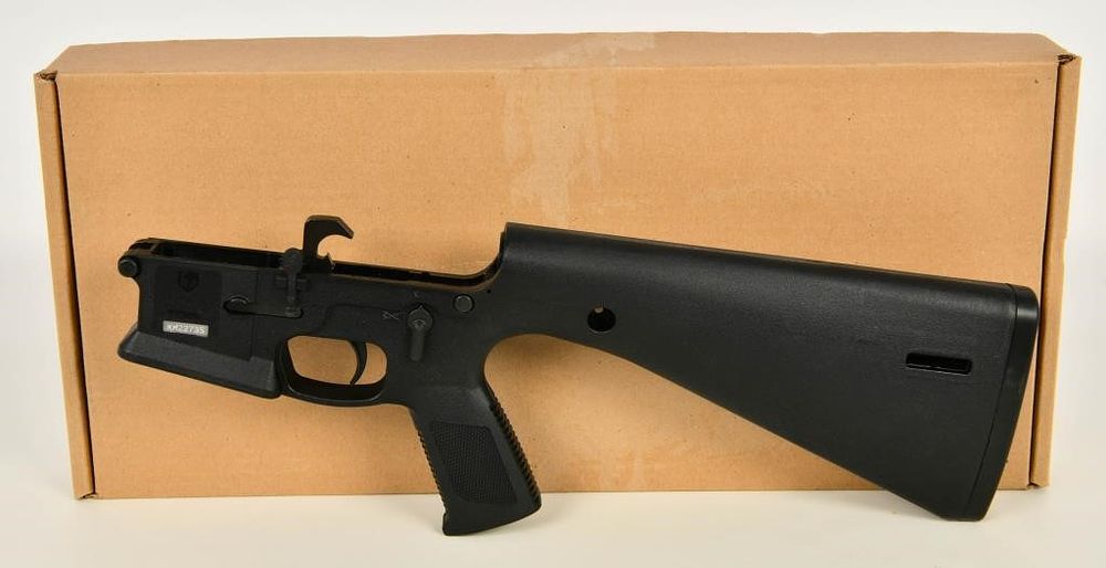 Lot 139: Black KP-15 Complete Mil-Spec FCG Polymer Receiver