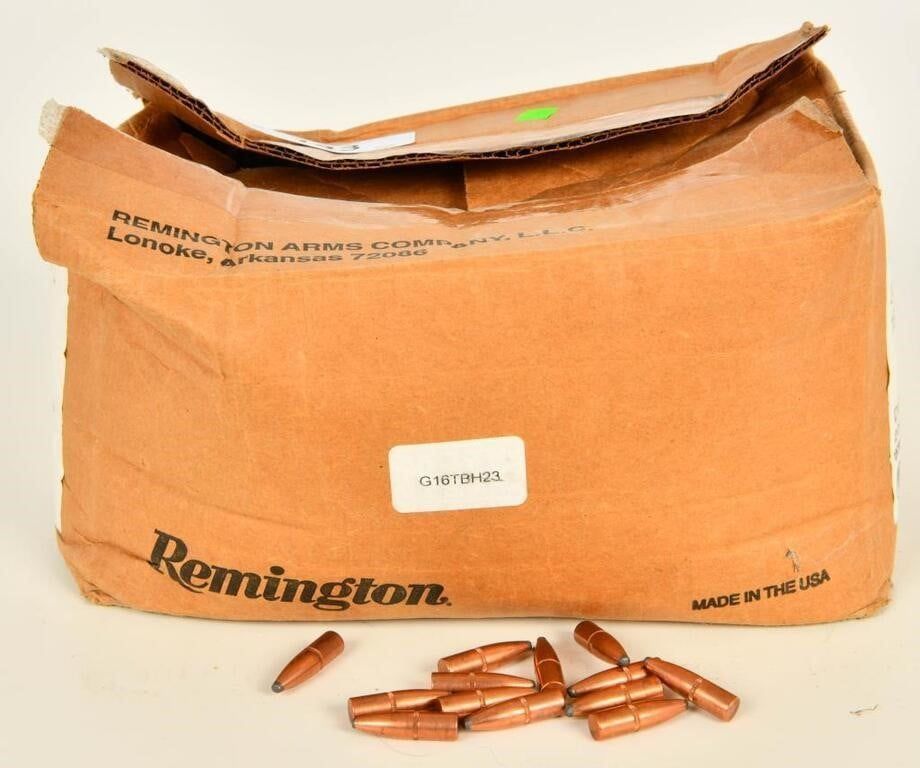 Lot 143: Approx 2000 Ct Remington 30 Cal Reloading Bullet