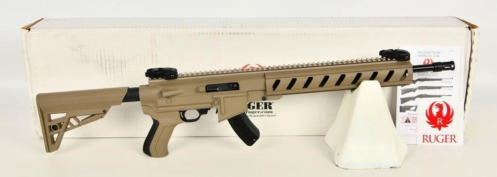 Lot 168: TALO Ruger 10/22 Tactical Autoloading Rifle .22 LR