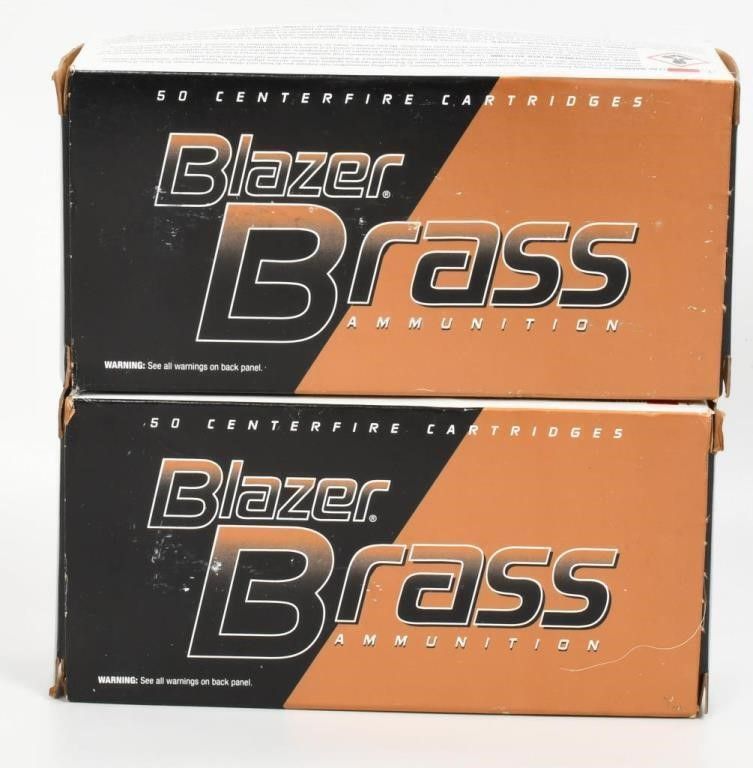 Lot 208: 100 Rounds Of Blazer .38 Special Ammunition 125...