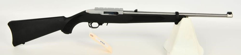 Lot 252: Synthetic Ruger 10/22 Semi Auto Rifle .22 LR