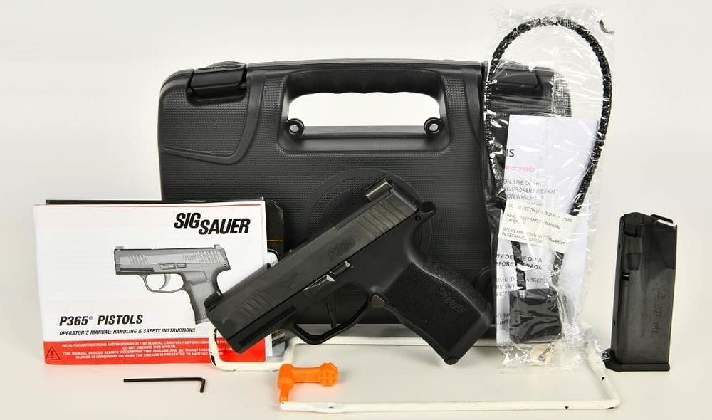 Lot 255: Sig Sauer P365X Semi Auto Pistol 9MM