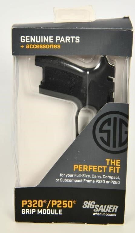 Lot 272: New in the Box Sig Sauer P320/P250 Grip Module