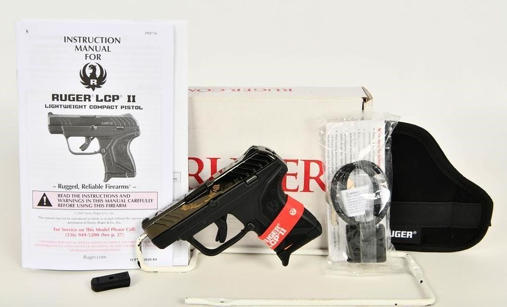Lot 315: The Ruger Rose Limited Edition Ruger LCP II .380