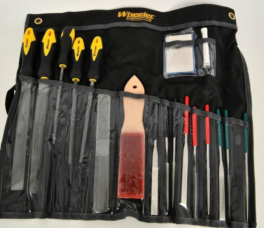 Lot 317: Wheeler Professional Gunsmithing File Set