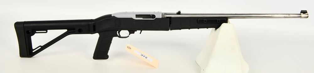 Lot 372: Stainless Ruger 10/22 Takedown Rifle .22 LR