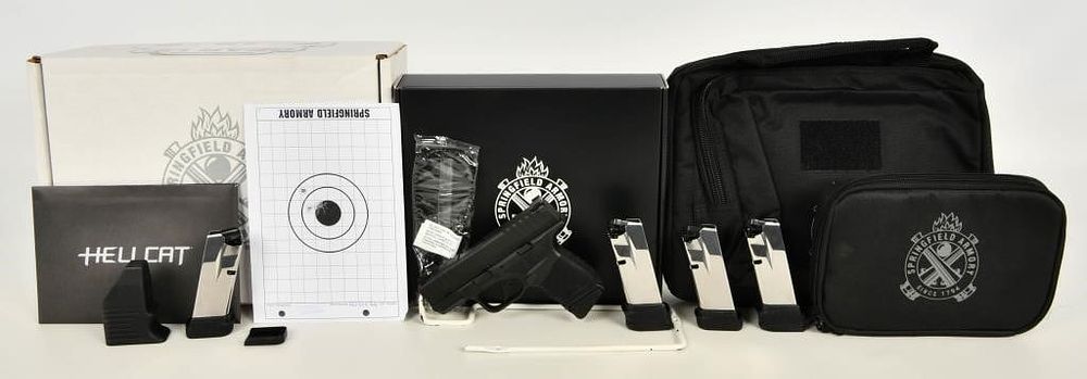 Lot 393: NEW Springfield Armory HELLCAT 9mm Luger Pistol