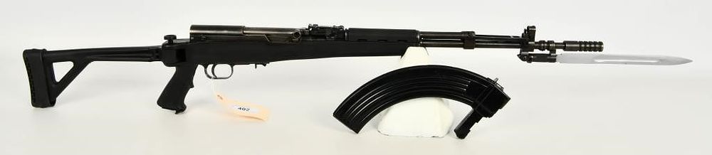 Lot 402: Yugo M59/66 SKS Semi Auto Rifle 7.62X39