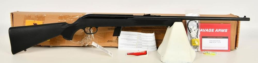 Lot 408: Savage Model 64FLXP Left Handed Semi Auto Rimfire