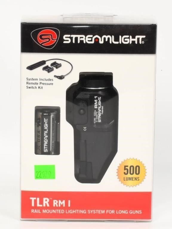 Lot 425: Streamlight TLR RM 1 LED 5 Rail Mounted Light