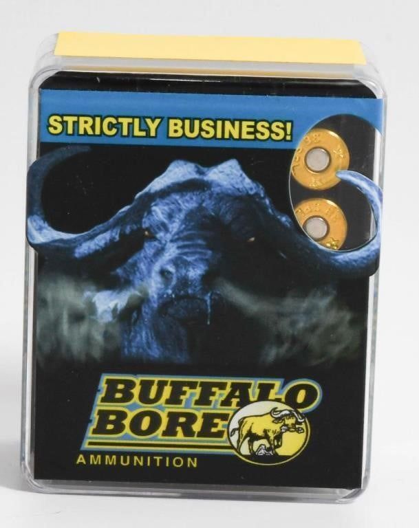 Lot 427: 20 Rounds Of Buffalo Bore .38 SPL +P Ammunition