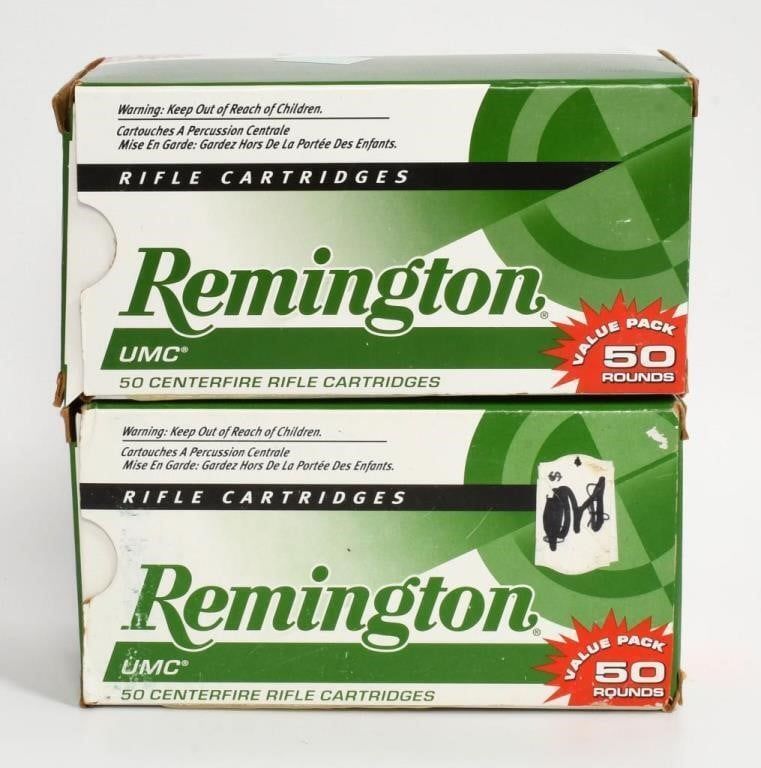 Lot 433: 100 rds .223 remington ammunition 55 gr MC