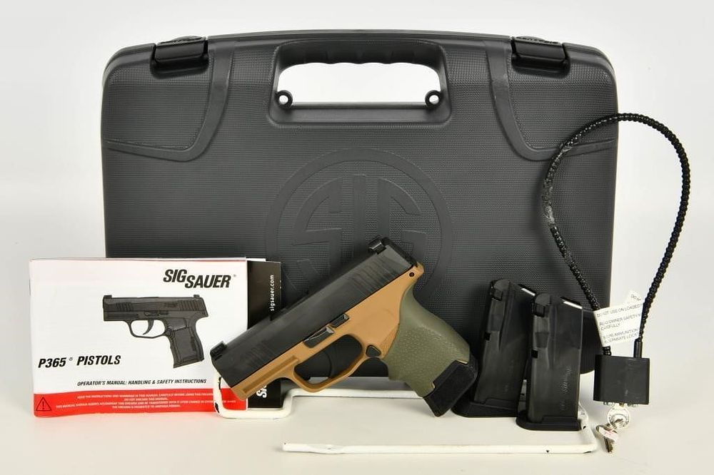 Lot 441: Sig Sauer P365 Flat Dark Earth 9mm XRAY3