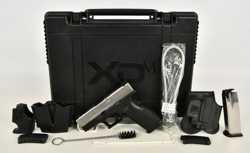 Lot 453: Springfield Armory XD(M) Semi Auto Pistol Package